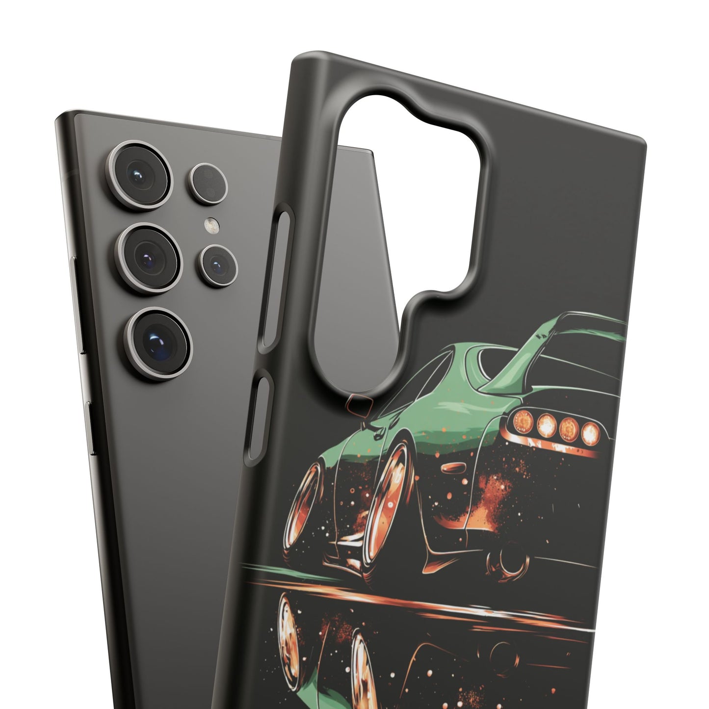 A80 MK4 Green Supra Art Snap Case and Protective Phone Cover For iPhone and Samsung