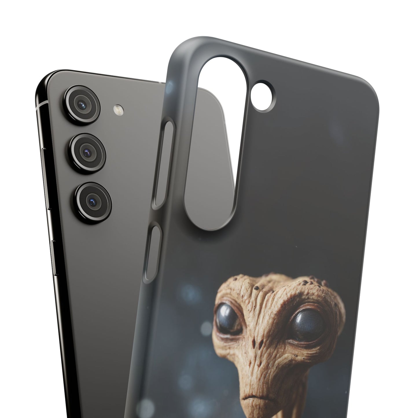 Alien Coffee Snap Case, Unique Phone Cover, Pop Culture Accessory, Gift for Sci-Fi Lovers, Customizable Phone Case