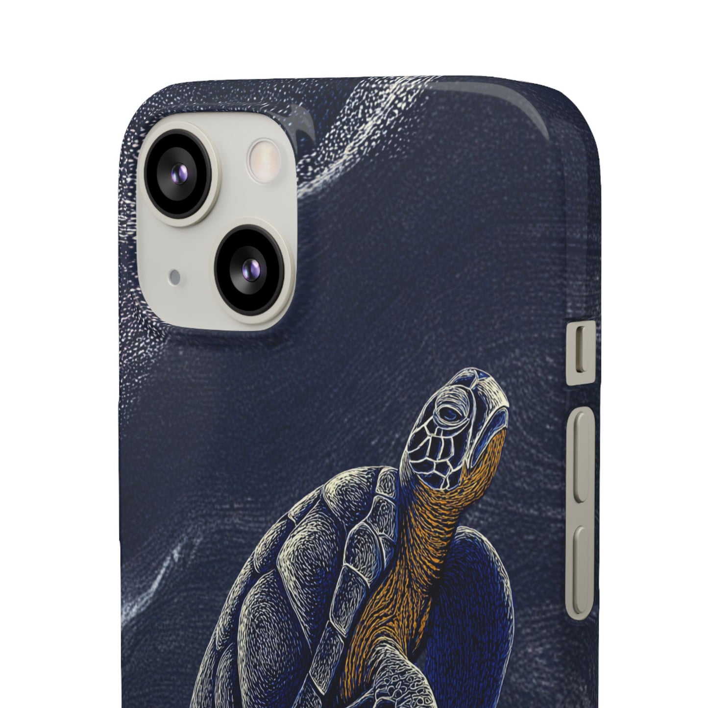 Marine Turtle Snap Case for Nature Lovers Phone Covers For Iphones and Samsungs Customization