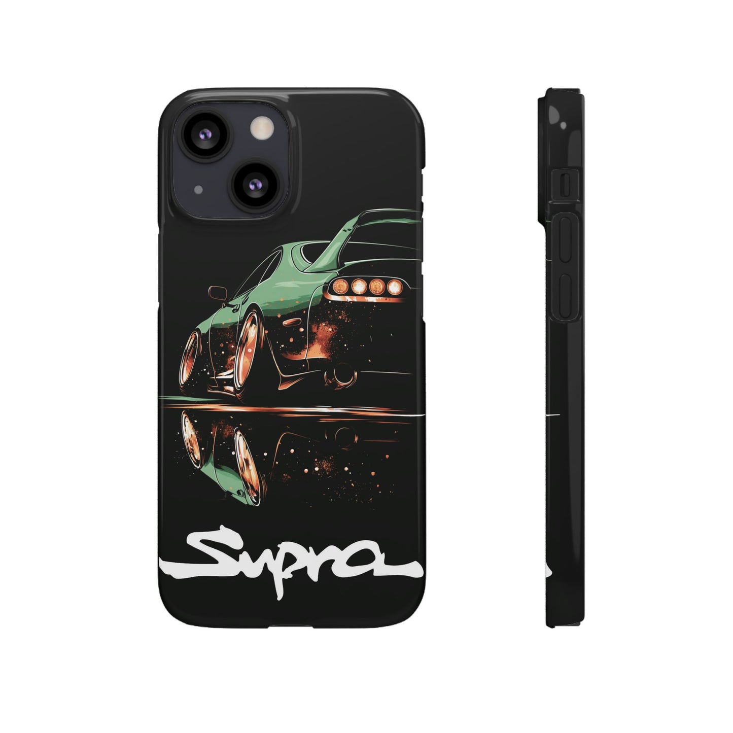 A80 MK4 Green Supra Art Snap Case and Protective Phone Cover For iPhone and Samsung