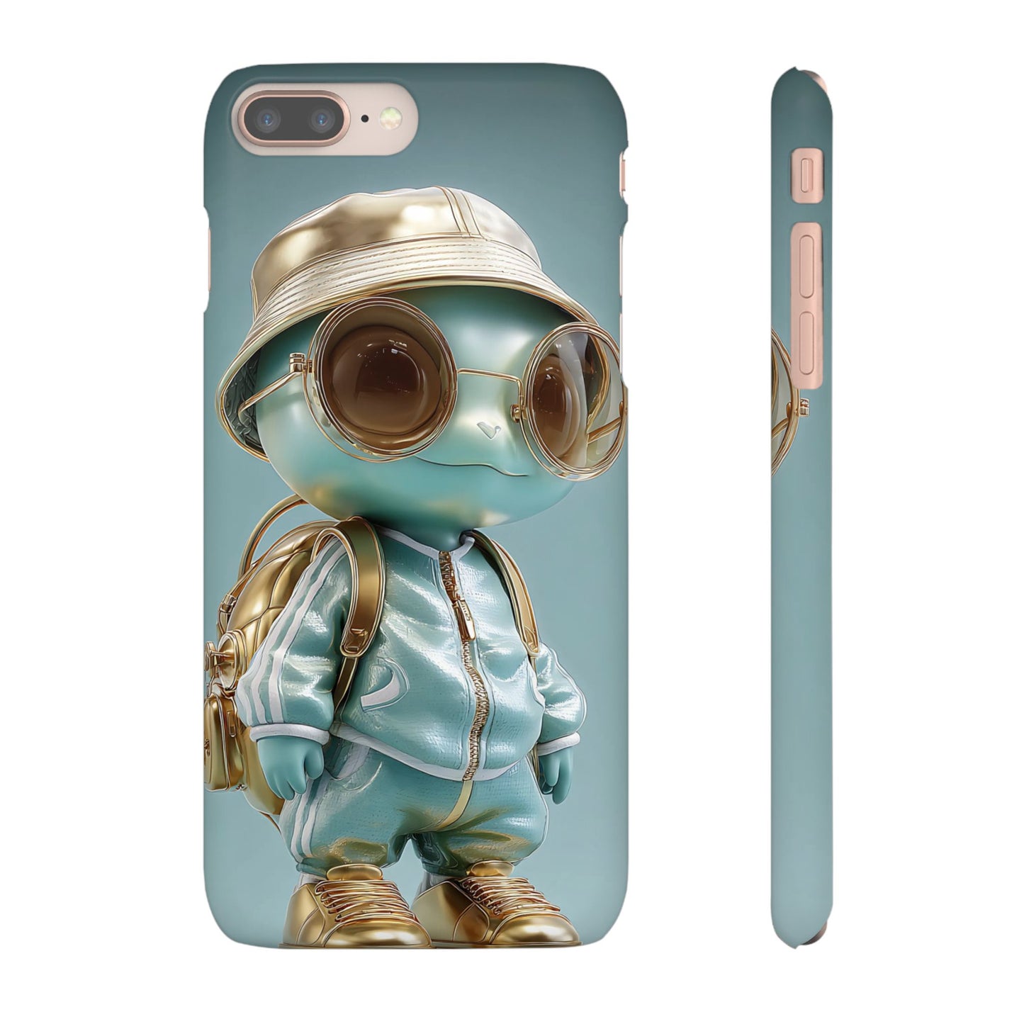 Trendy Character Snap Case for Phone, Cute Phone Cover, Gift for Kids, Cartoon Style Gadget Accessory, Fun Phone Protection