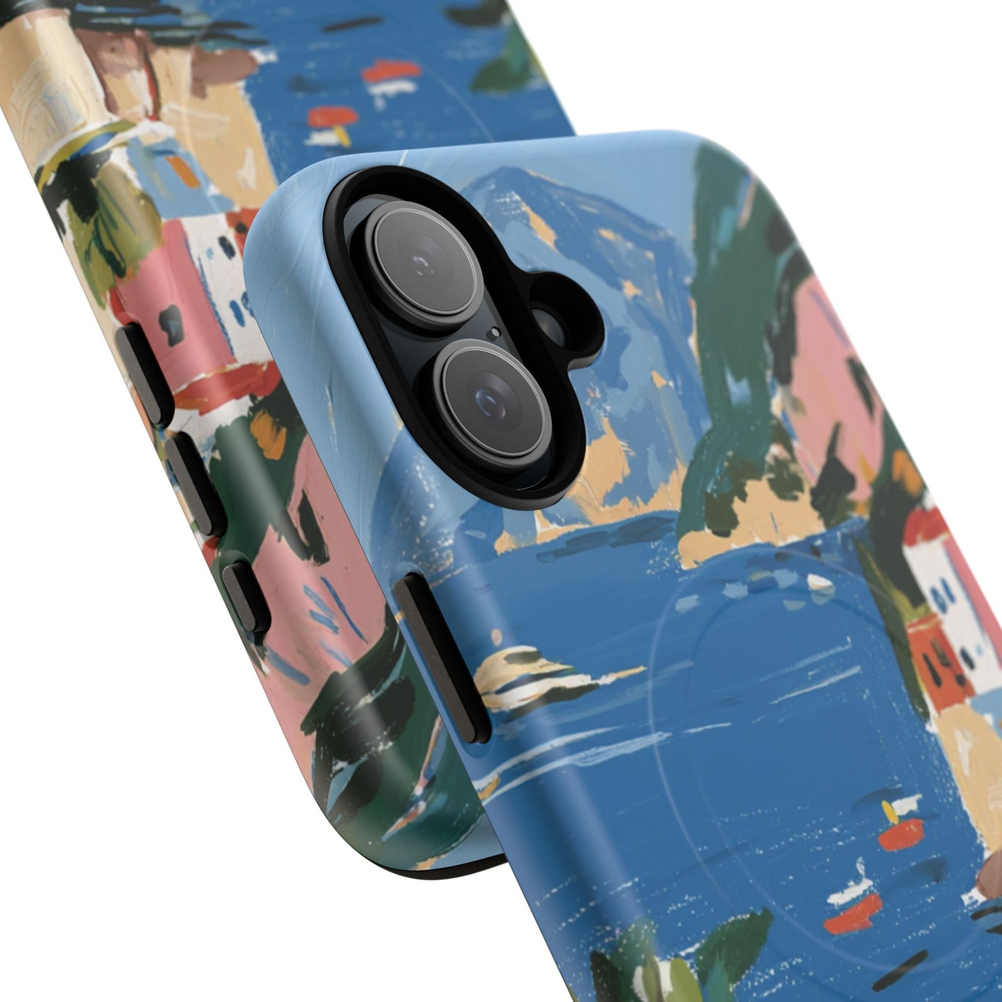 Mediterranean Coastal Phone Case – Tough Magnetic Protective Cover