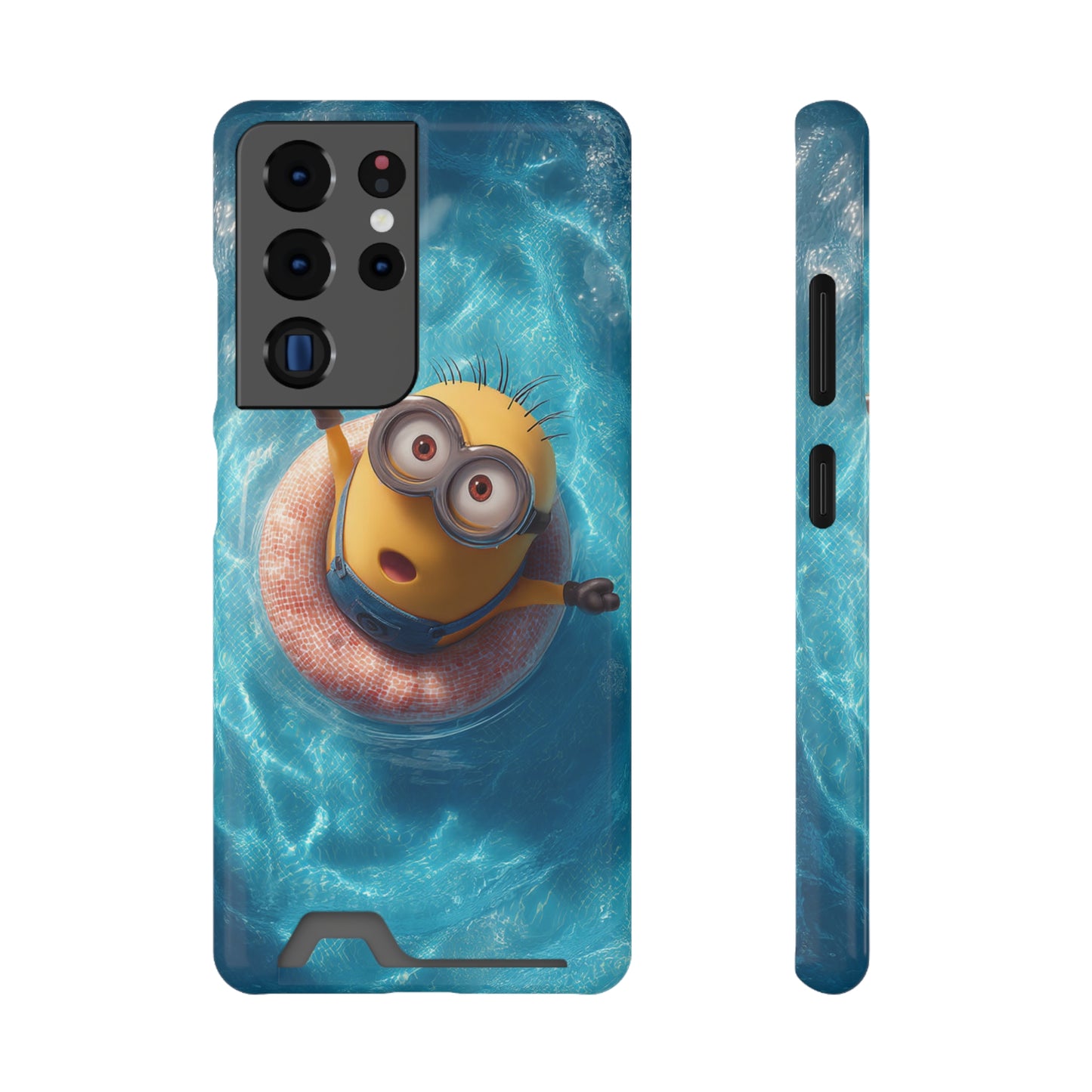 Minion Phone Case with Card Holder, Fun and Functional Accessory for Kids, Smartphone Case, Gift for Minion Fans, Unique Mobile Cover, [...]