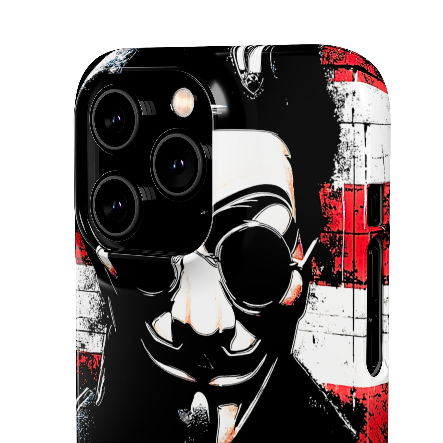 Anonimous & Guy Fawkes Art Snap Case and Protective Phone Cover For iPhone and Samsung