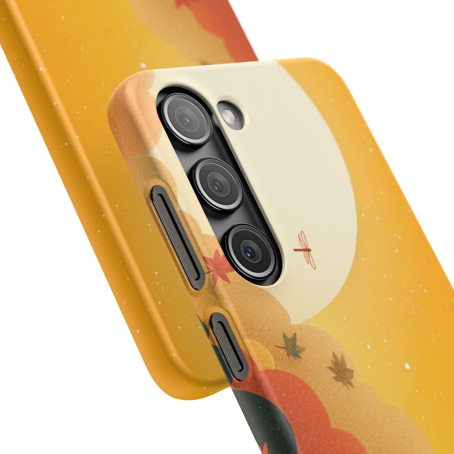 Autumn Sunset Snap Case, Fall Phone Cover, Nature-Themed Accessory, Gift for Her, Seasonal Aesthetic