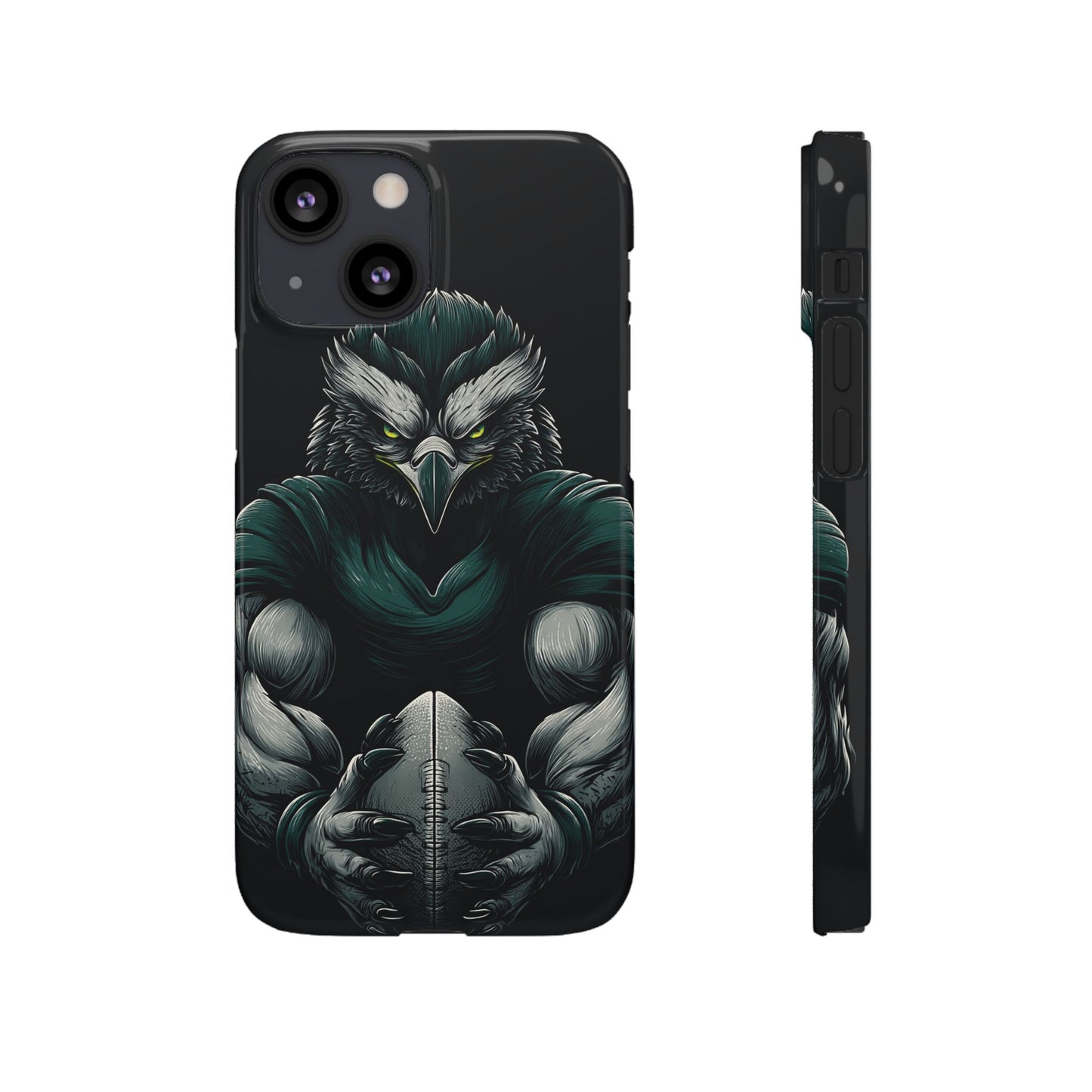 Philadelphia Eagles Art Snap Case, NFL Phone Cover, Sports Fan Gift, Football Team Accessories, Protective Cell Phone Shell