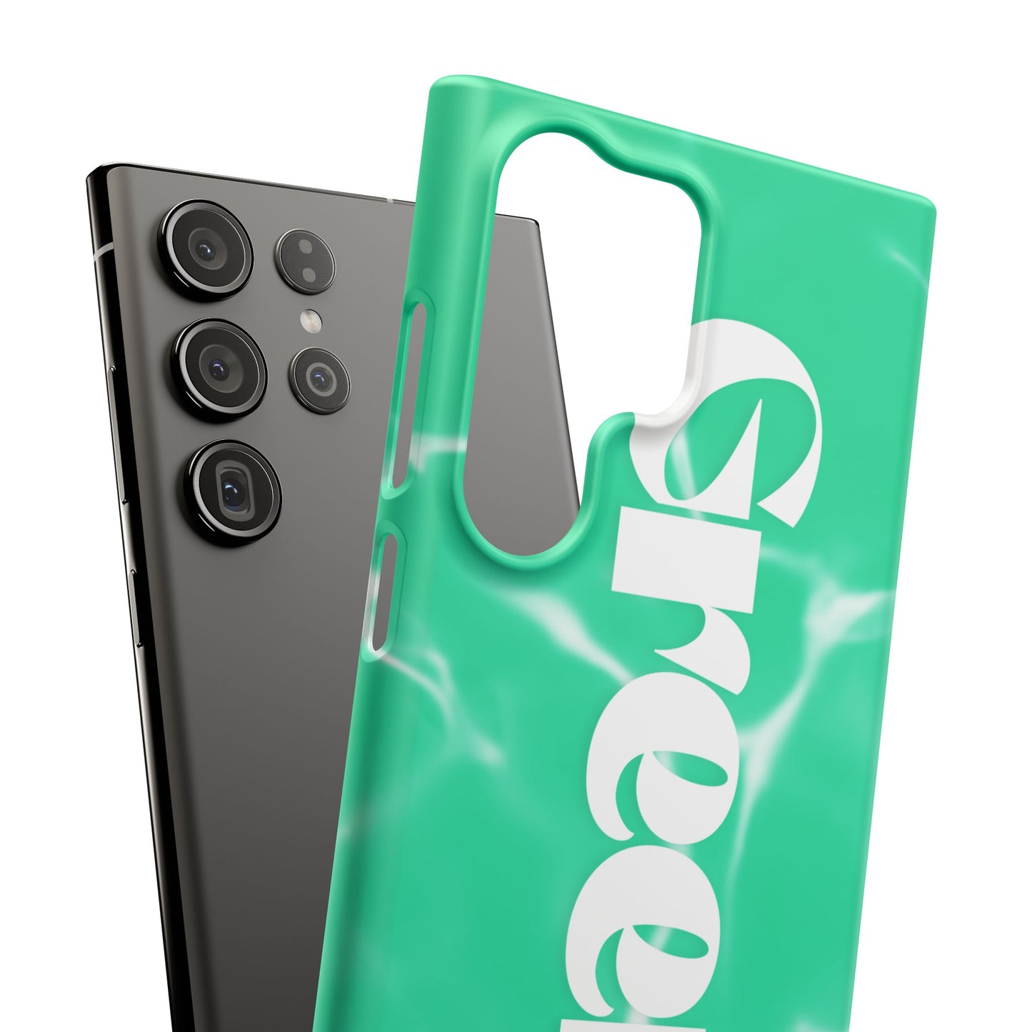 Aqua Pool Vibe Snap Case, Tropical Phone Cover, Summer Accessory, Trendy Gift for Friends, Beach Lover's Essential