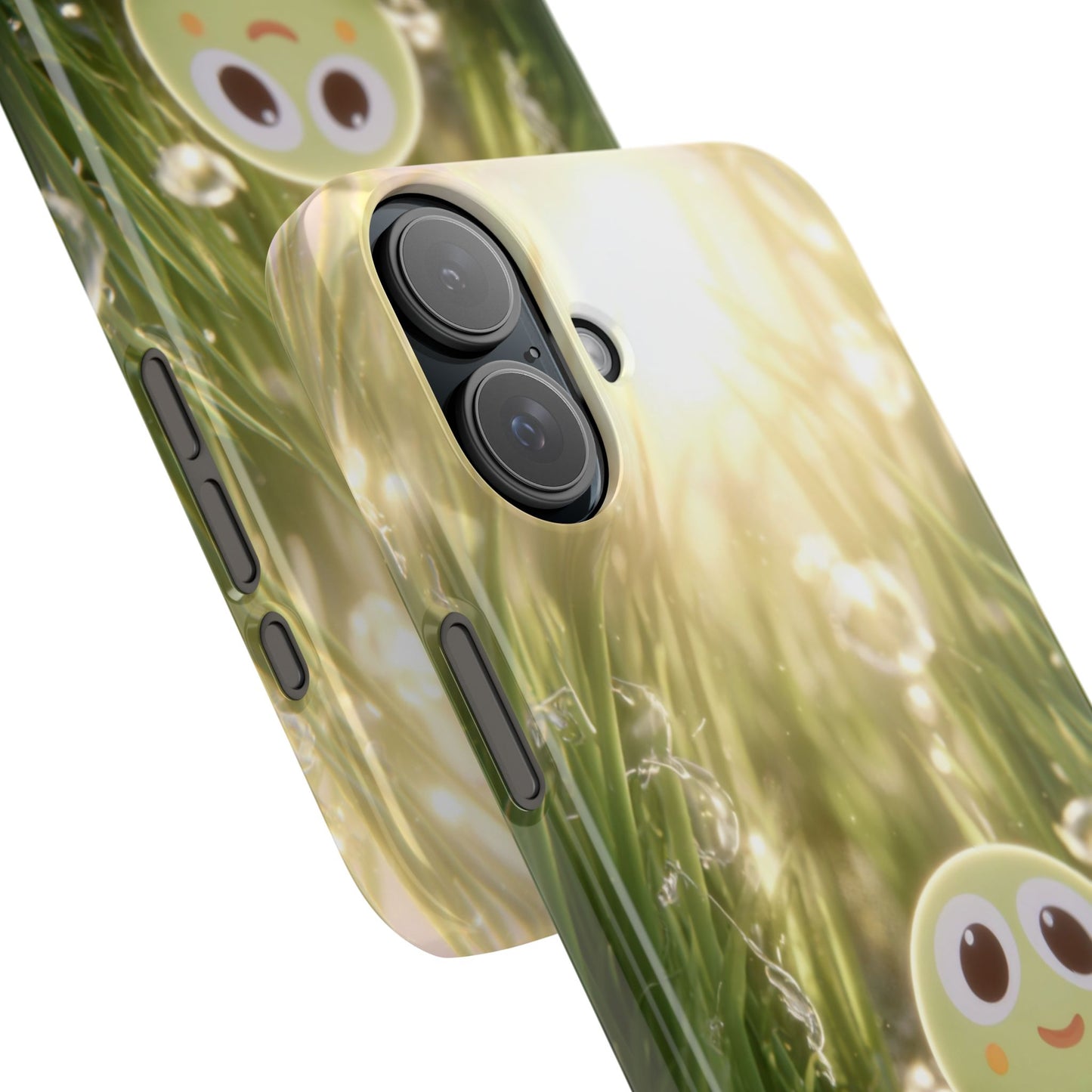 Cute Nature-Inspired Snap Case, Cartoon Phone Cover, Eco-Friendly Gift, Fun Accessory, Personalized Phone Case, Nature Lover's Gift