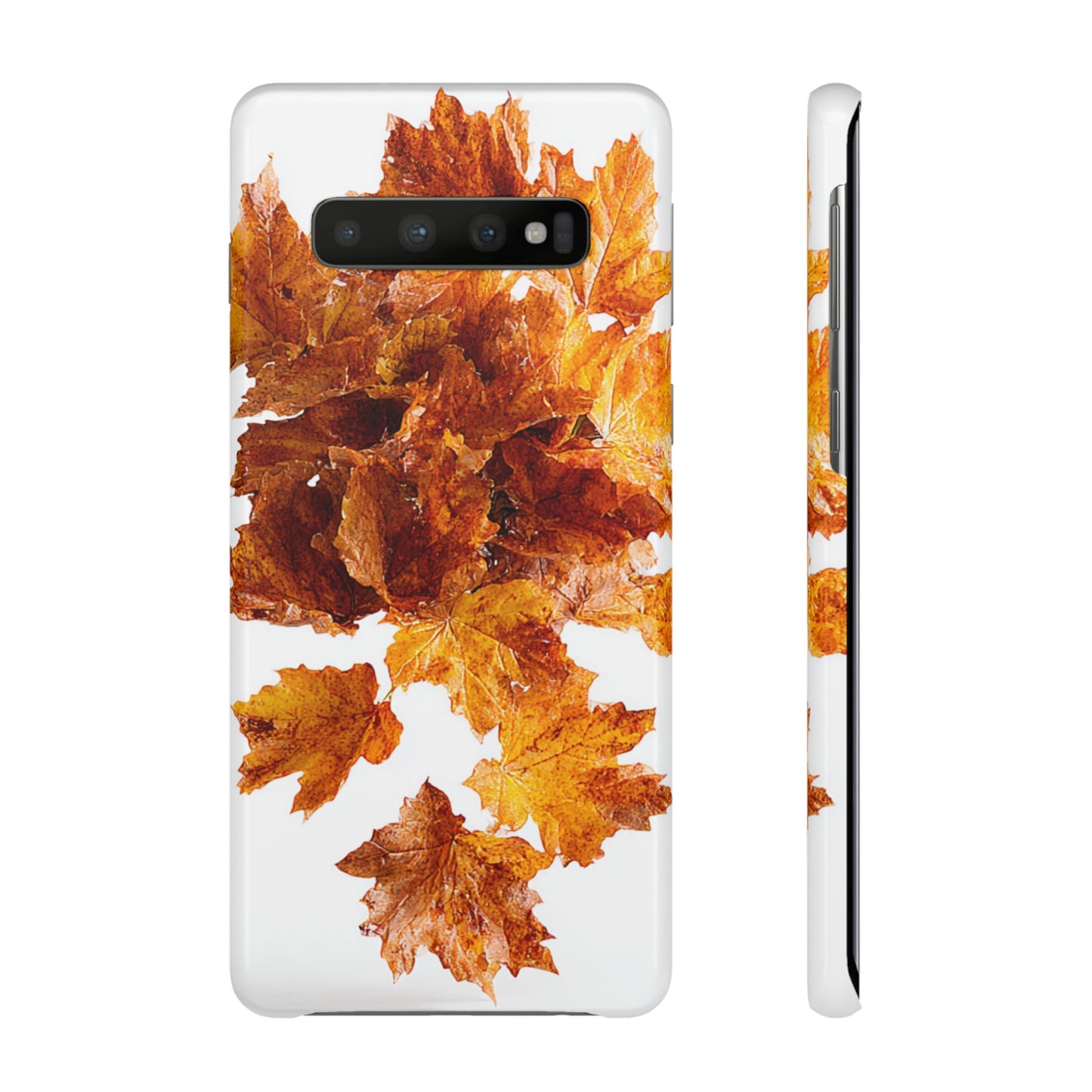 Autumn Leaf Phone Case | Fall Snap Cases, Phone Accessories, Nature Lover Gift, Seasonal Decor, Cozy Fall Vibes