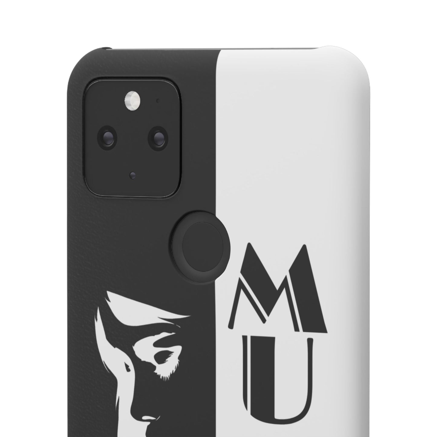 Black And White Bold Muse Snap Case Cover for iPhone and Samsung