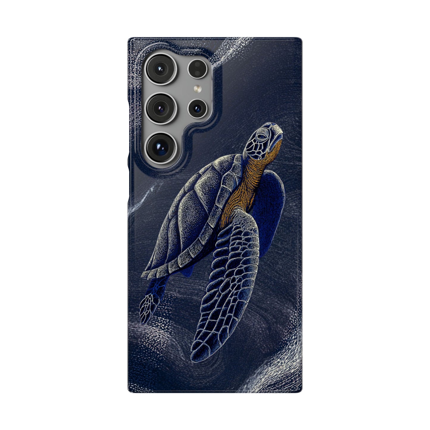 Marine Turtle Snap Case for Nature Lovers Phone Covers For Iphones and Samsungs Customization