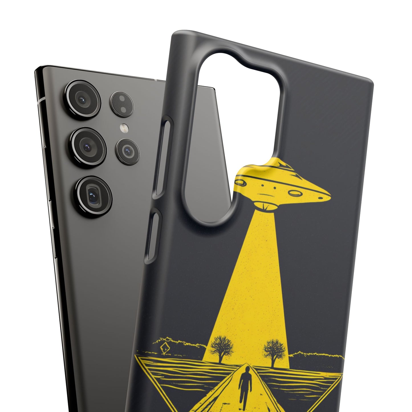 UFO Phone Case - Cosmic Alien Design, Cell Phone Cover, Sci-Fi Accessory, Gift for Space Lovers, Unique Tech Gear