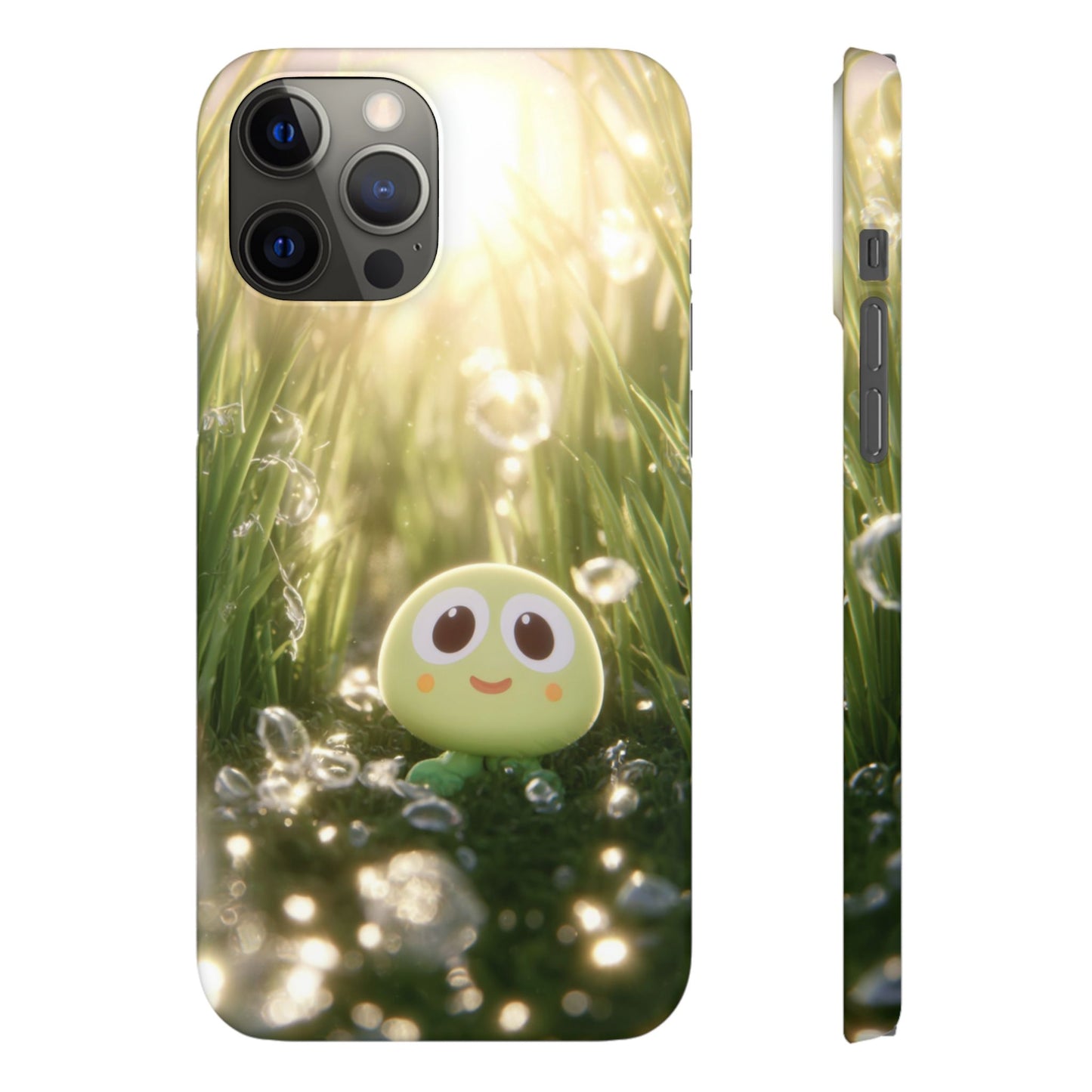 Cute Nature-Inspired Snap Case, Cartoon Phone Cover, Eco-Friendly Gift, Fun Accessory, Personalized Phone Case, Nature Lover's Gift