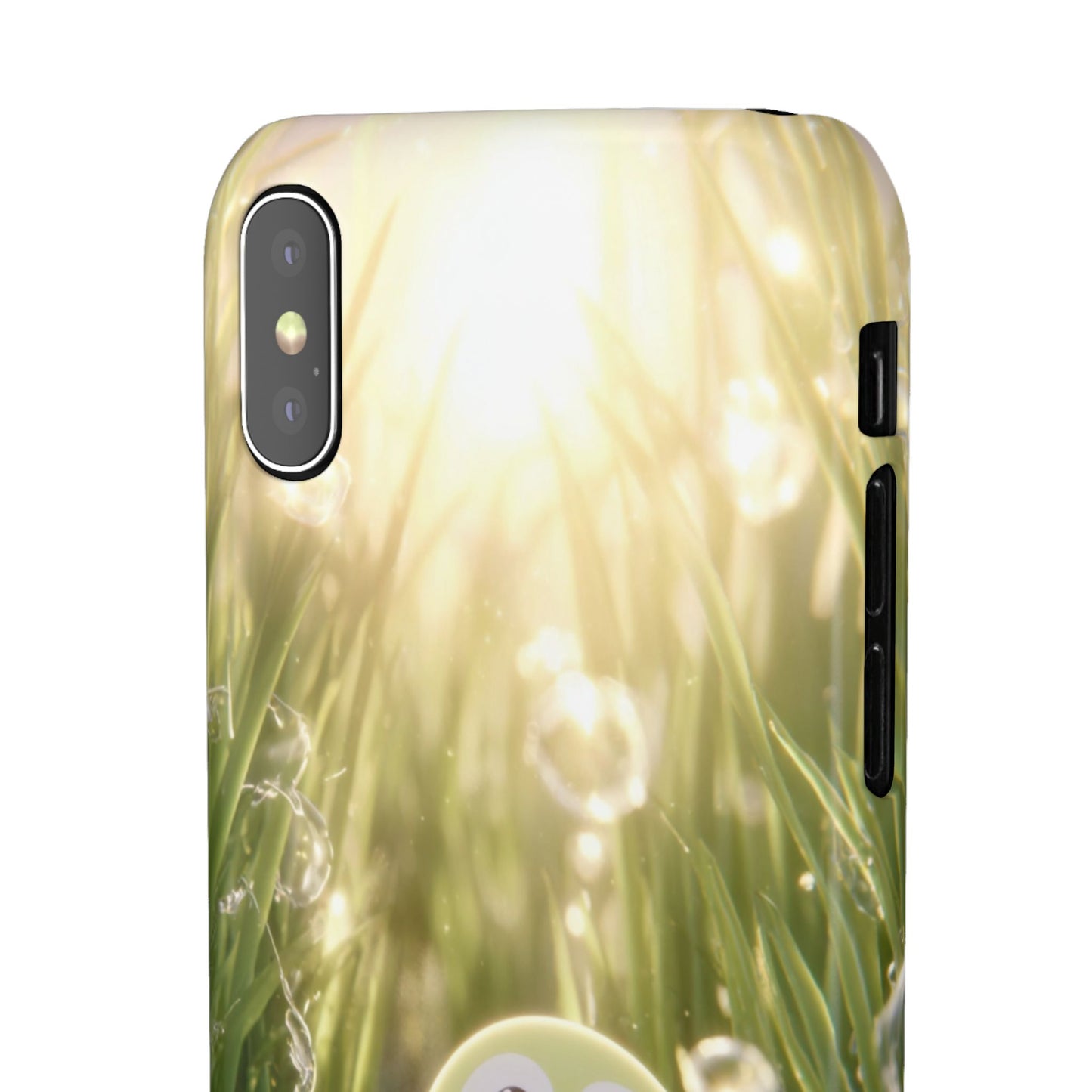 Cute Nature-Inspired Snap Case, Cartoon Phone Cover, Eco-Friendly Gift, Fun Accessory, Personalized Phone Case, Nature Lover's Gift
