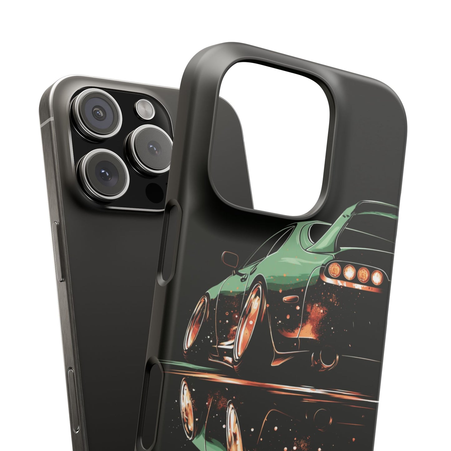 A80 MK4 Green Supra Art Snap Case and Protective Phone Cover For iPhone and Samsung