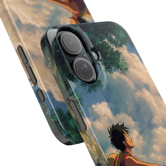 Anime Snap Case for Fans, Fantasy Phone Cover, Unique Gift for Gamers, Cute Accessories, Travelers' Keepsake