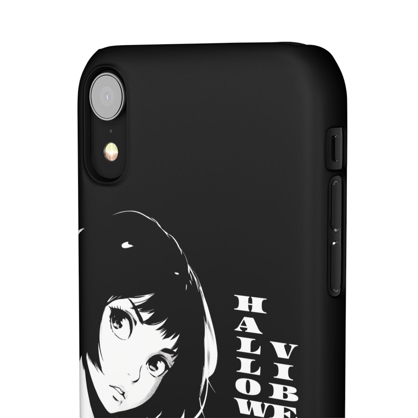 Halloween Vibes Snap Case Black and White Protective Phone Cover for iPhone and Samsung