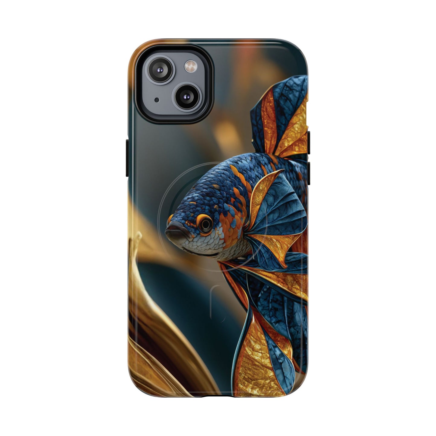 Koi Fish Tough Magnetic Phone Case — Protective Artistic Fish Design