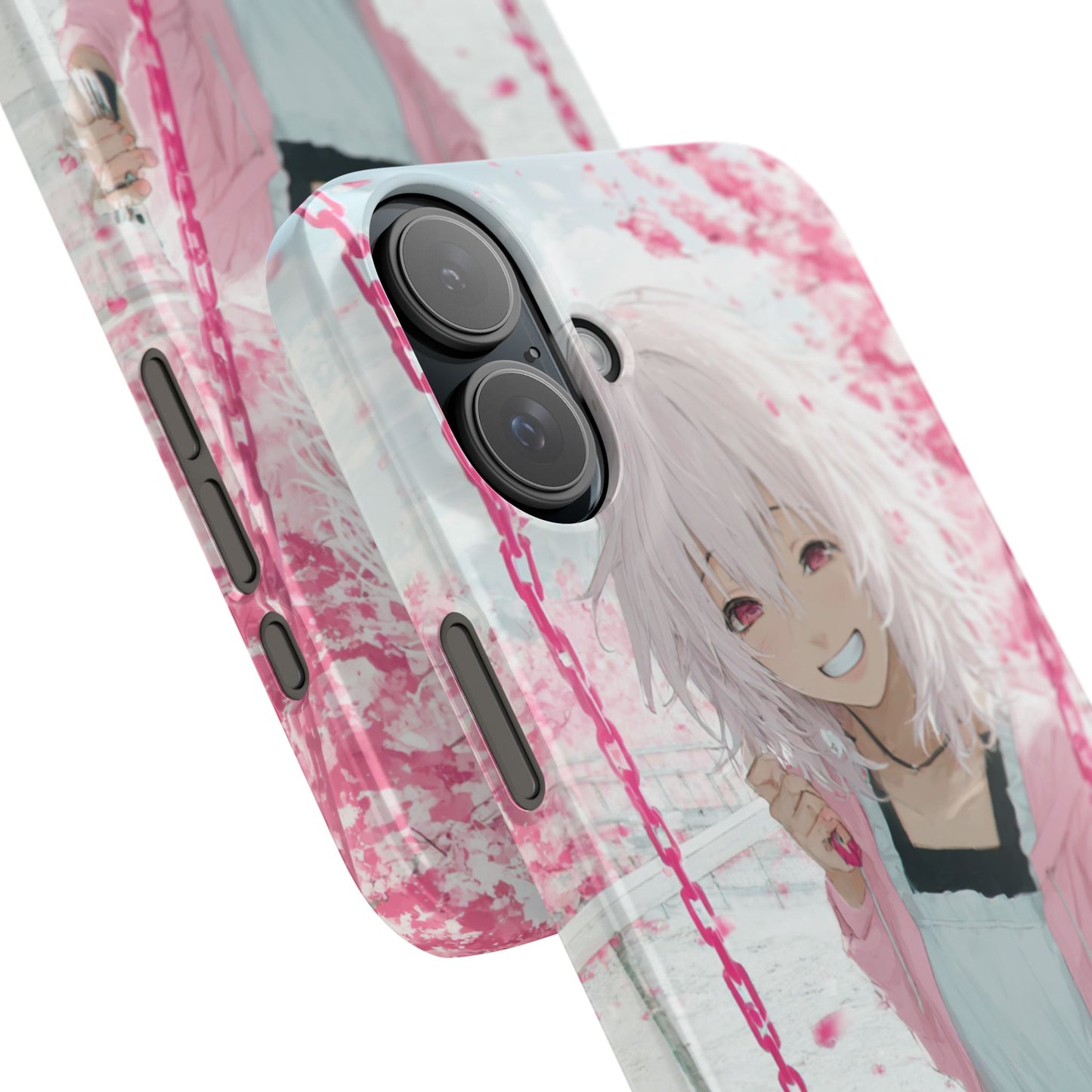 Anime Character Snap Cases for Phone, Cute Aesthetic Phone Cover, Gifts for Otaku, Floral Design, Unique Phone Cases