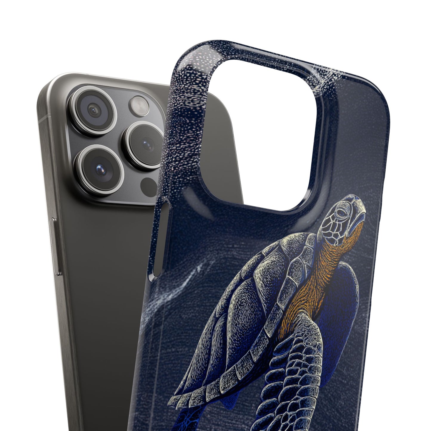 Marine Turtle Snap Case for Nature Lovers Phone Covers For Iphones and Samsungs Customization