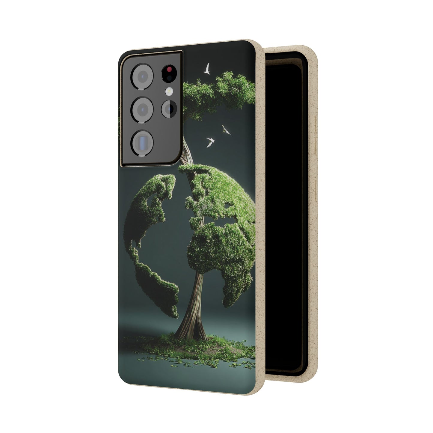 Eco-Friendly Phone Case with Nature Design, Sustainable iPhone Cover, Biodegradable Cellphone Accessories, Green Earth Gift, Earth Day [...]