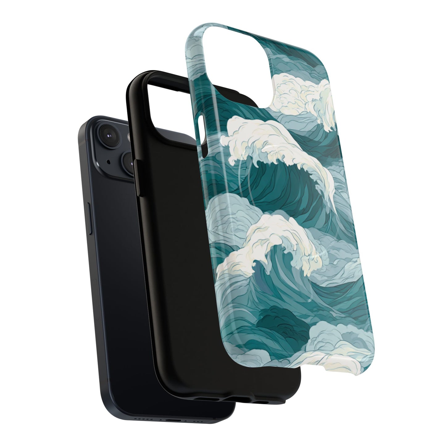Phone Case — Ocean Wave Tough Magnetic Protective Cover