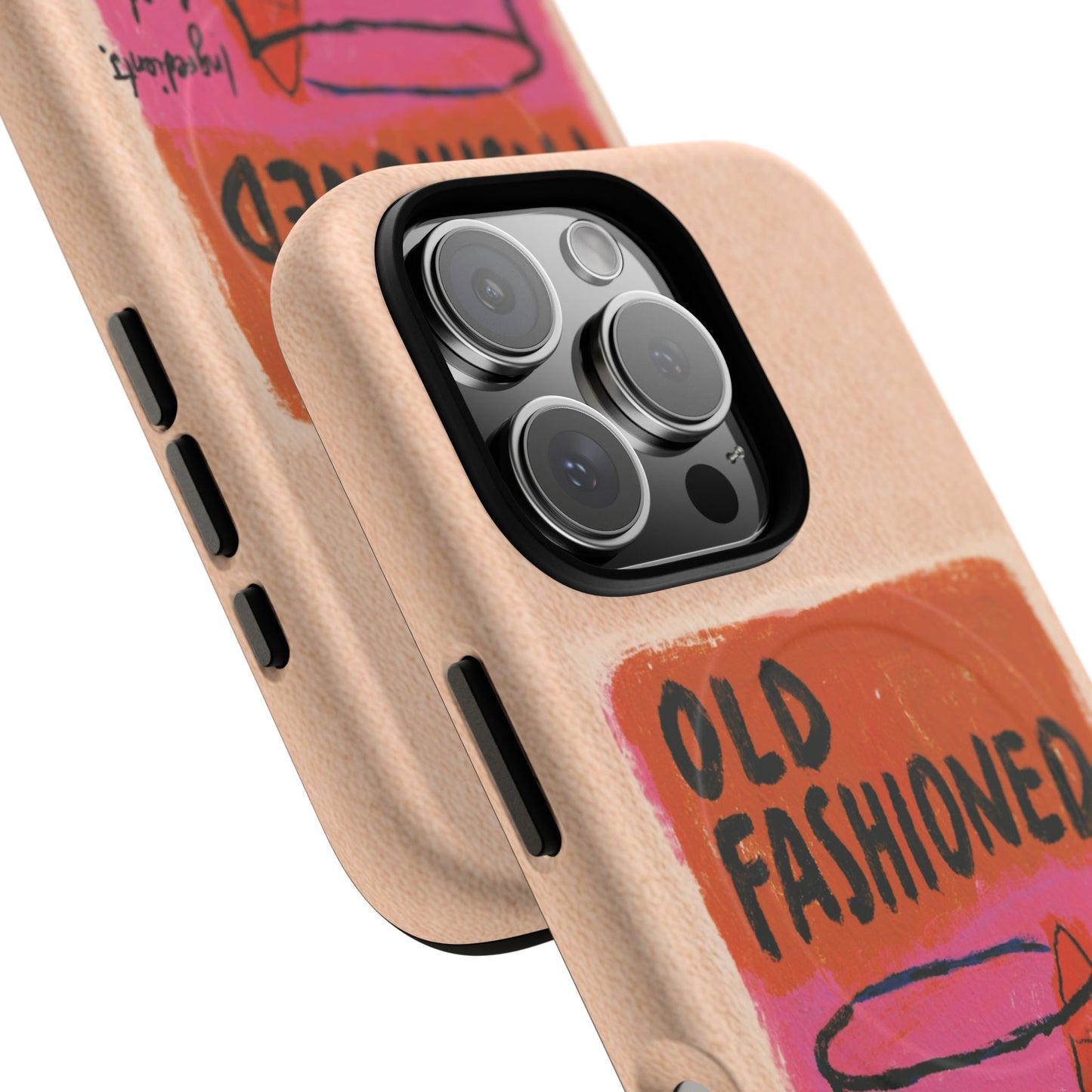 Old Fashioned Phone Case — Retro Cocktail iPhone Magnetic Case