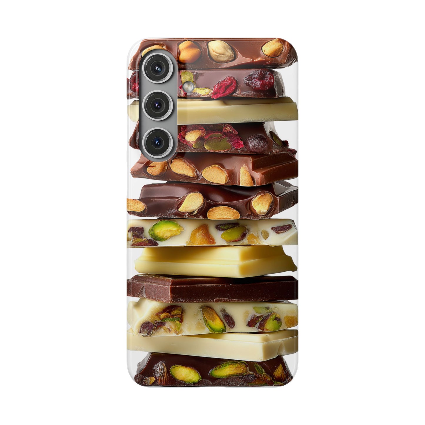 Chocolate Bar Phone Case Sweet Treat Accessory iPhone and Samsung Protective Cover