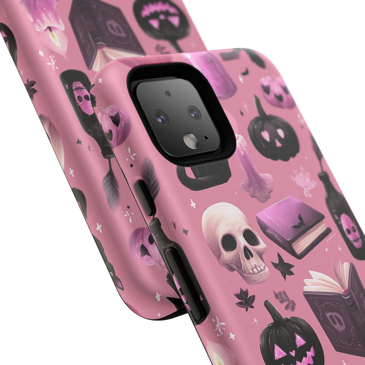 Spooky Phone Case - Halloween Design, Cute Costume Accessory, Fall Decor, Gift for Cat Lovers, Witchy Vibes, Trick or Treat