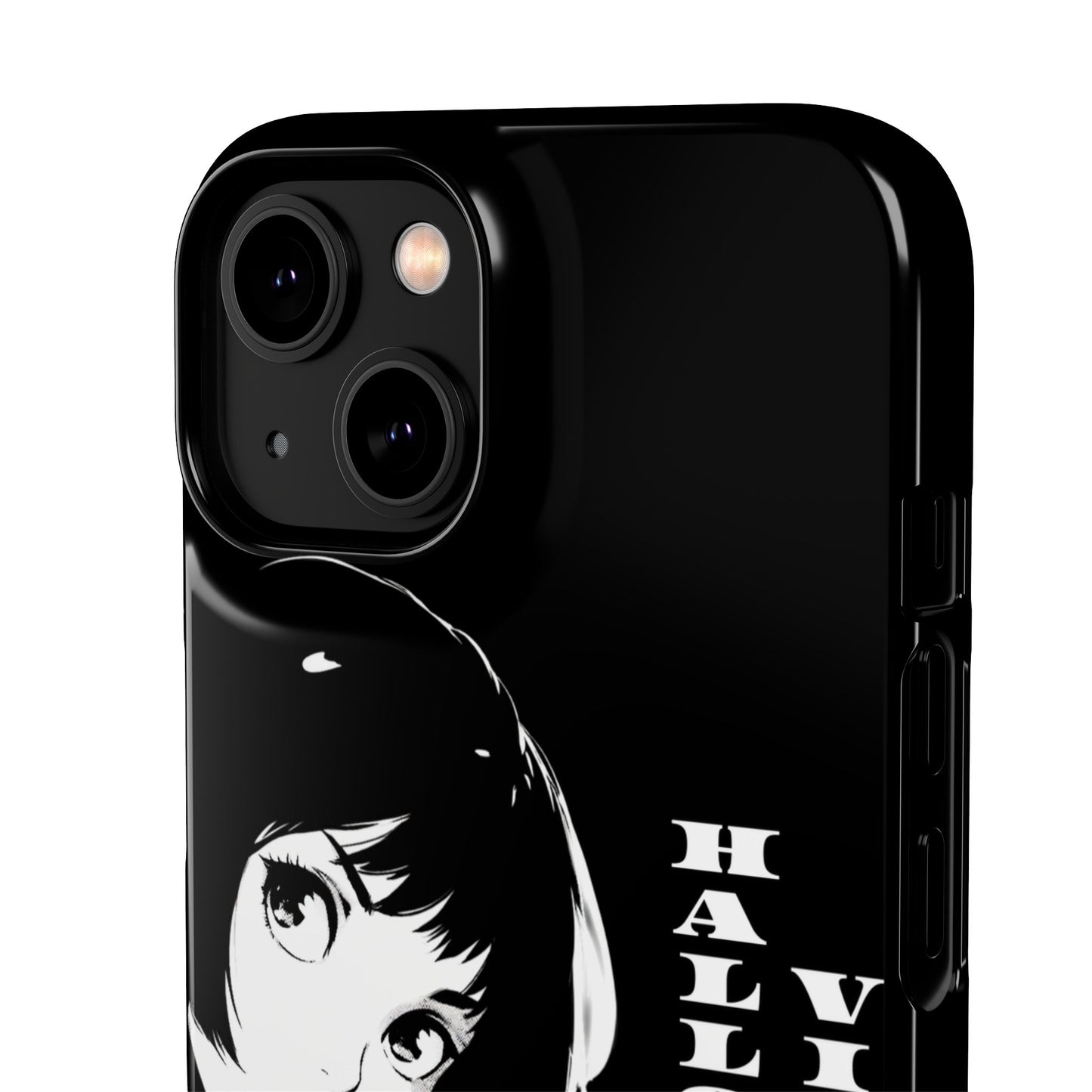Halloween Vibes Snap Case Black and White Protective Phone Cover for iPhone and Samsung