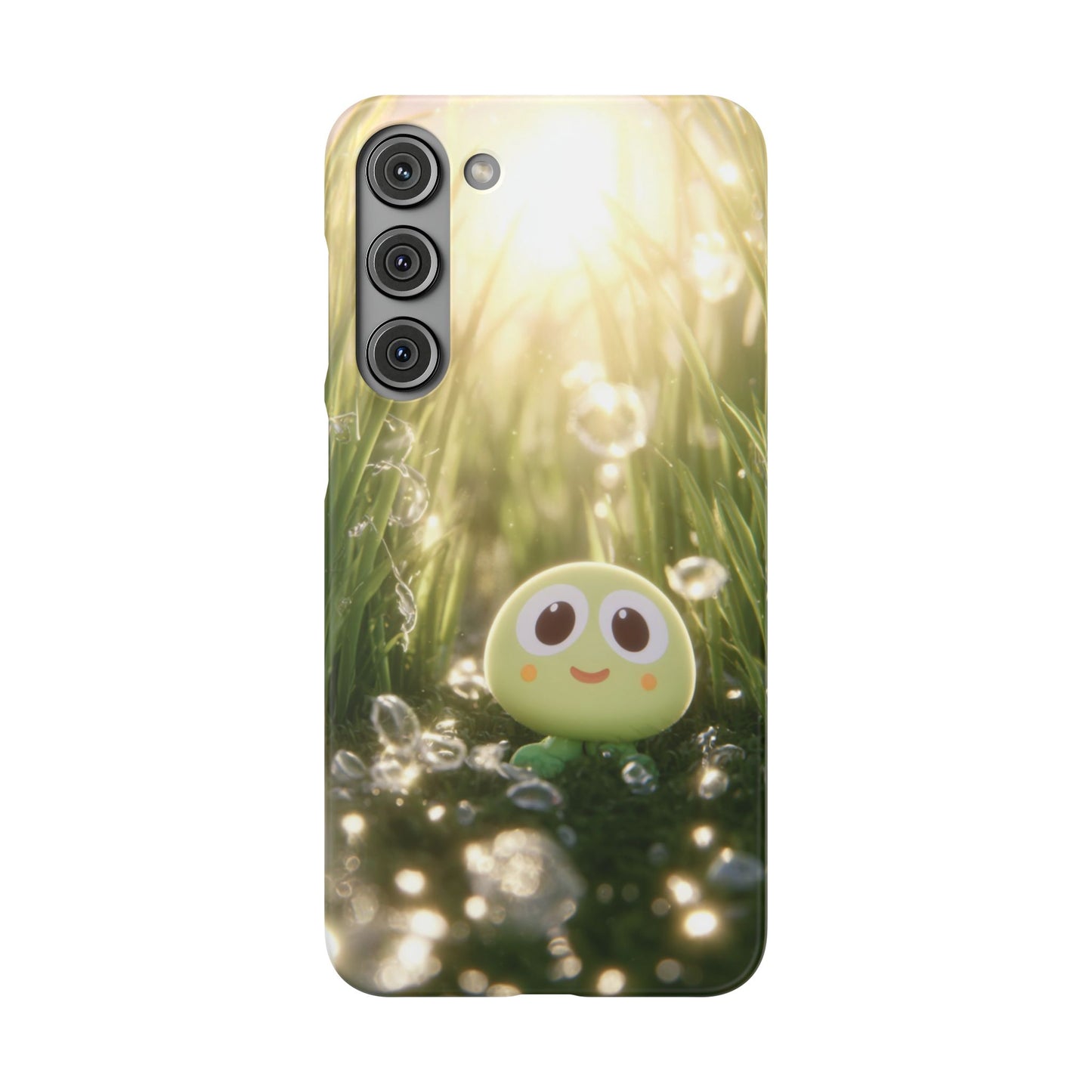 Cute Nature-Inspired Snap Case, Cartoon Phone Cover, Eco-Friendly Gift, Fun Accessory, Personalized Phone Case, Nature Lover's Gift