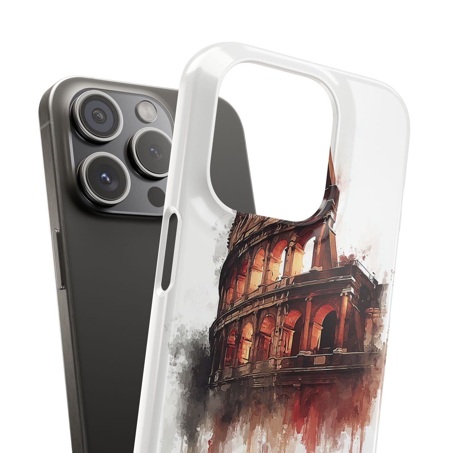 I Love Rome Snap Cases, Urban Phone Covers, Travel Accessories, Gift for Travelers, City Love Merch