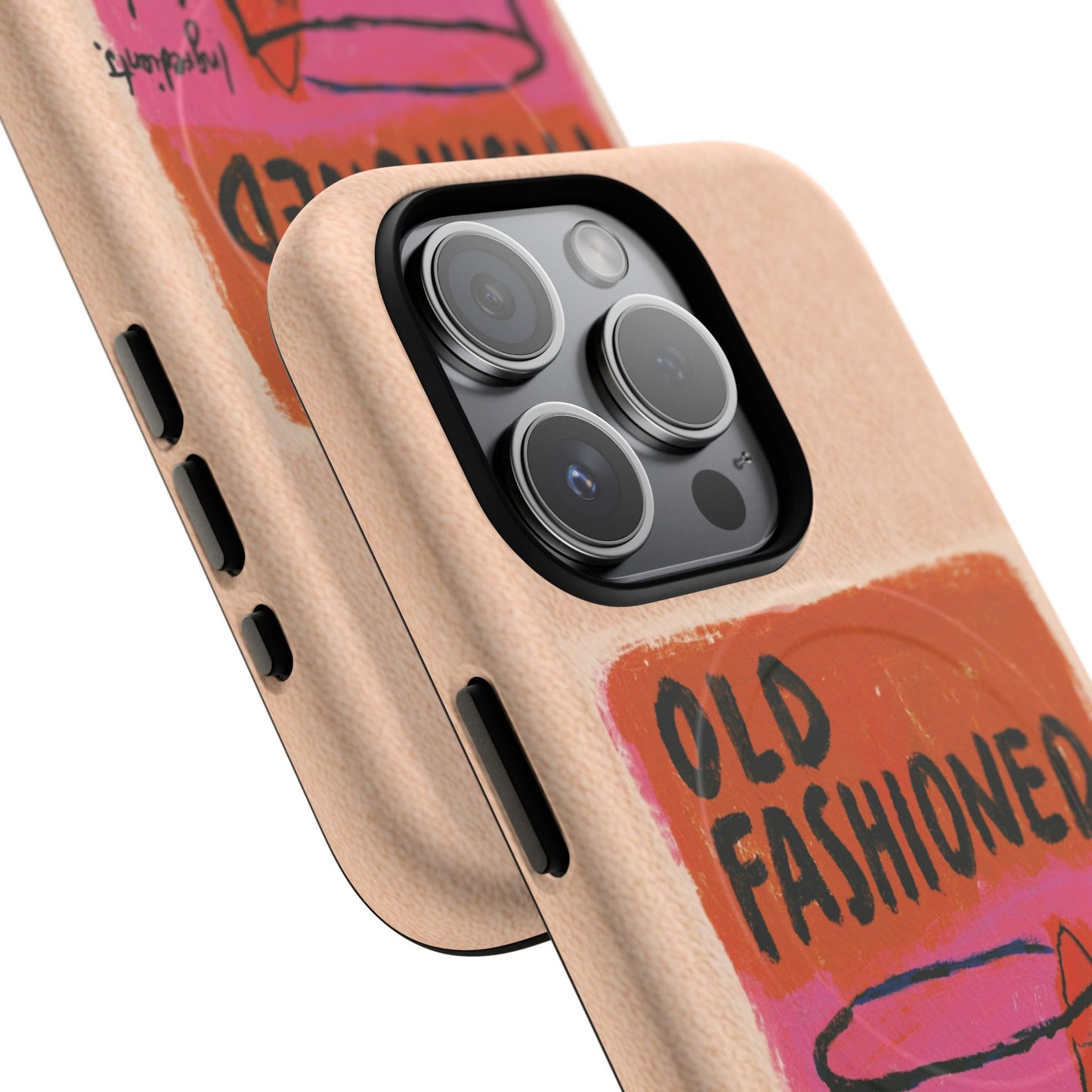 Old Fashioned Phone Case — Retro Cocktail iPhone Magnetic Case