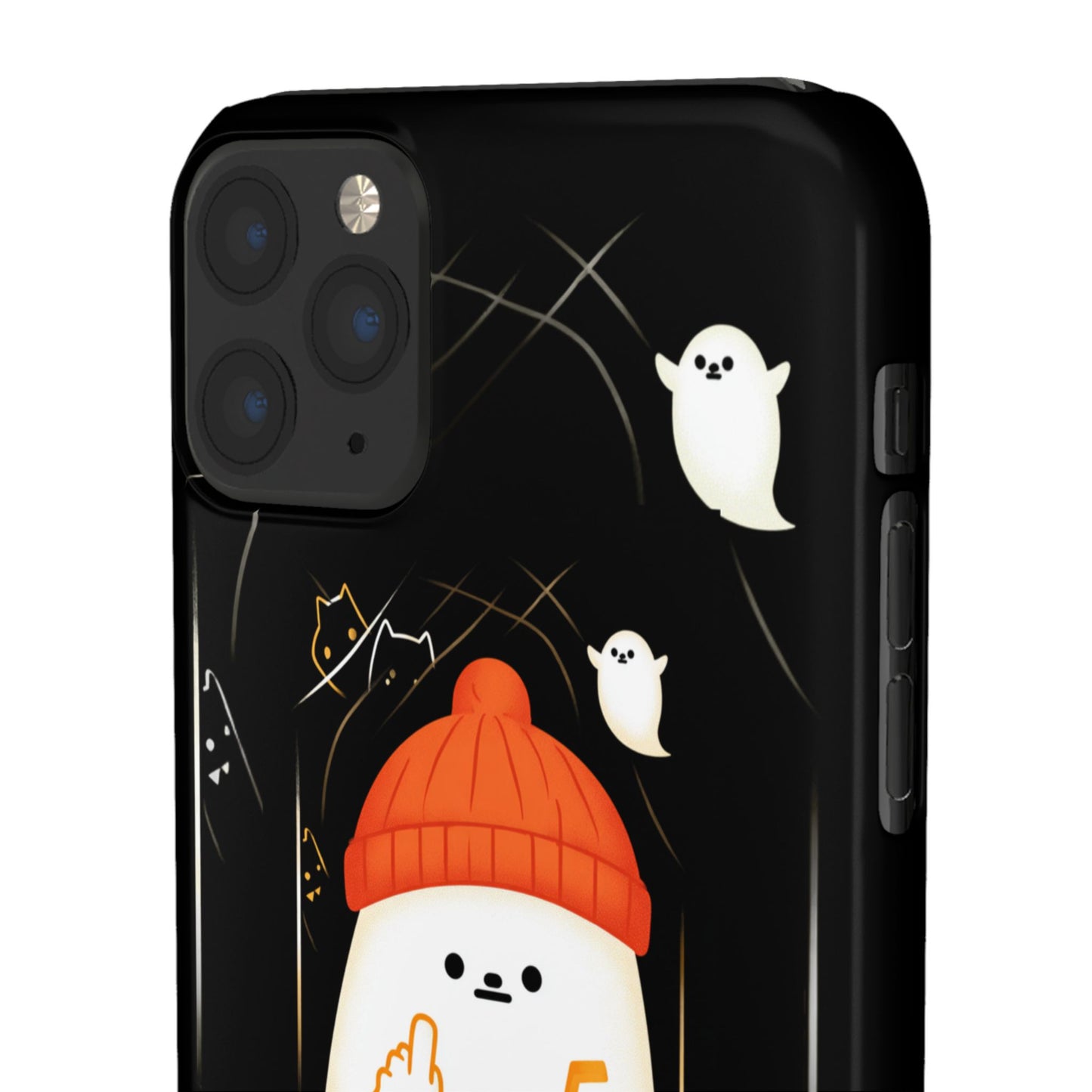 Spook You Halloween Ghost Snap Case Kawaii Protective Phone Cover for iPhone and Samsung
