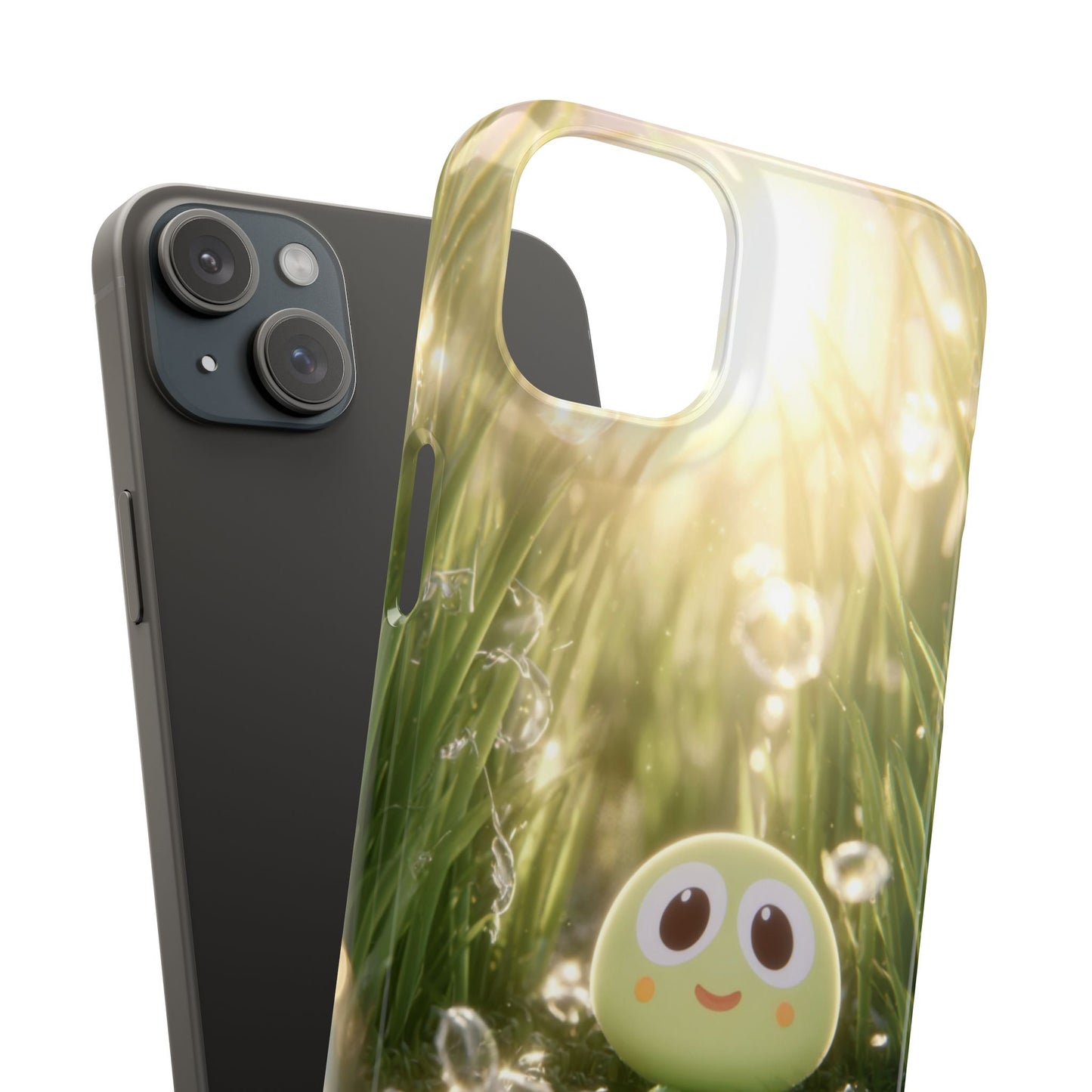 Cute Nature-Inspired Snap Case, Cartoon Phone Cover, Eco-Friendly Gift, Fun Accessory, Personalized Phone Case, Nature Lover's Gift