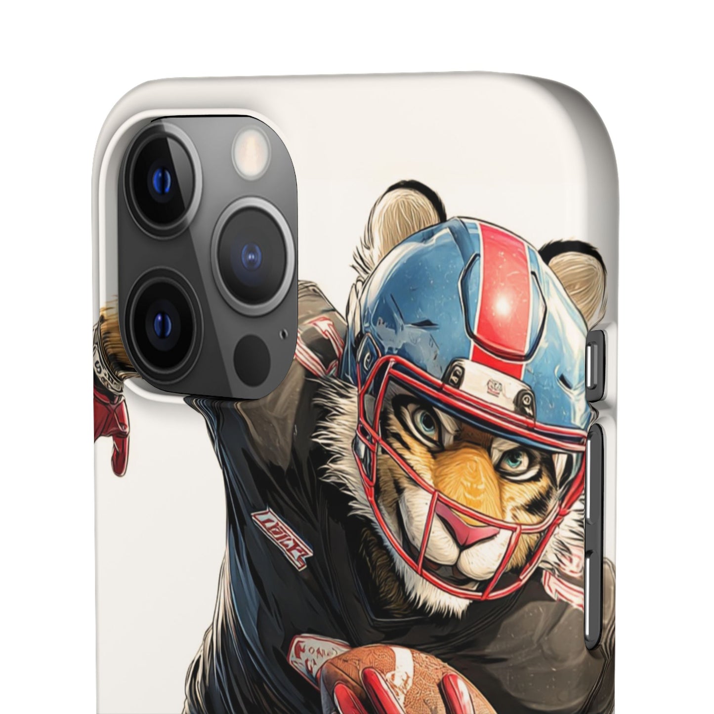 Sporty Animal Snap Cases for Phone, Unique Art, Gift for Sports Lovers, Fun Design for Gamers, iPhone Accessories