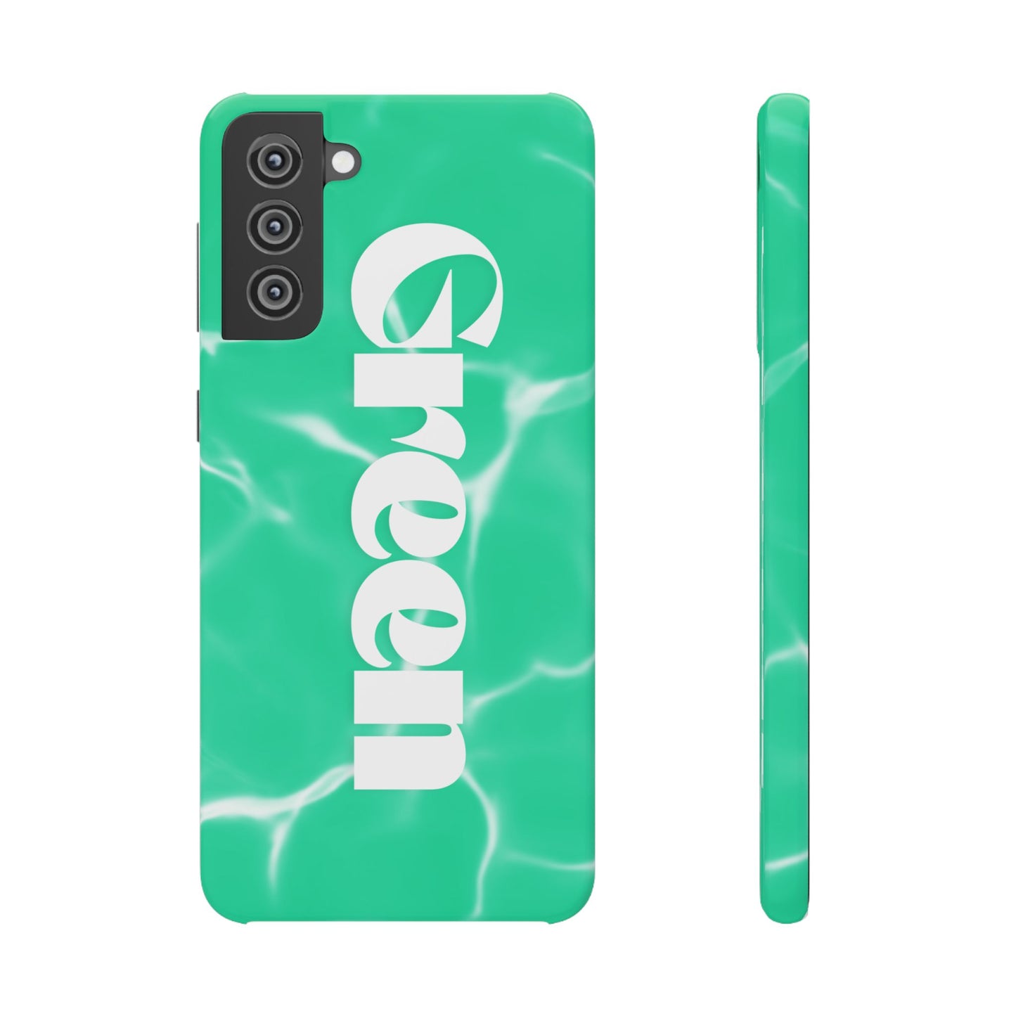 Aqua Pool Vibe Snap Case, Tropical Phone Cover, Summer Accessory, Trendy Gift for Friends, Beach Lover's Essential