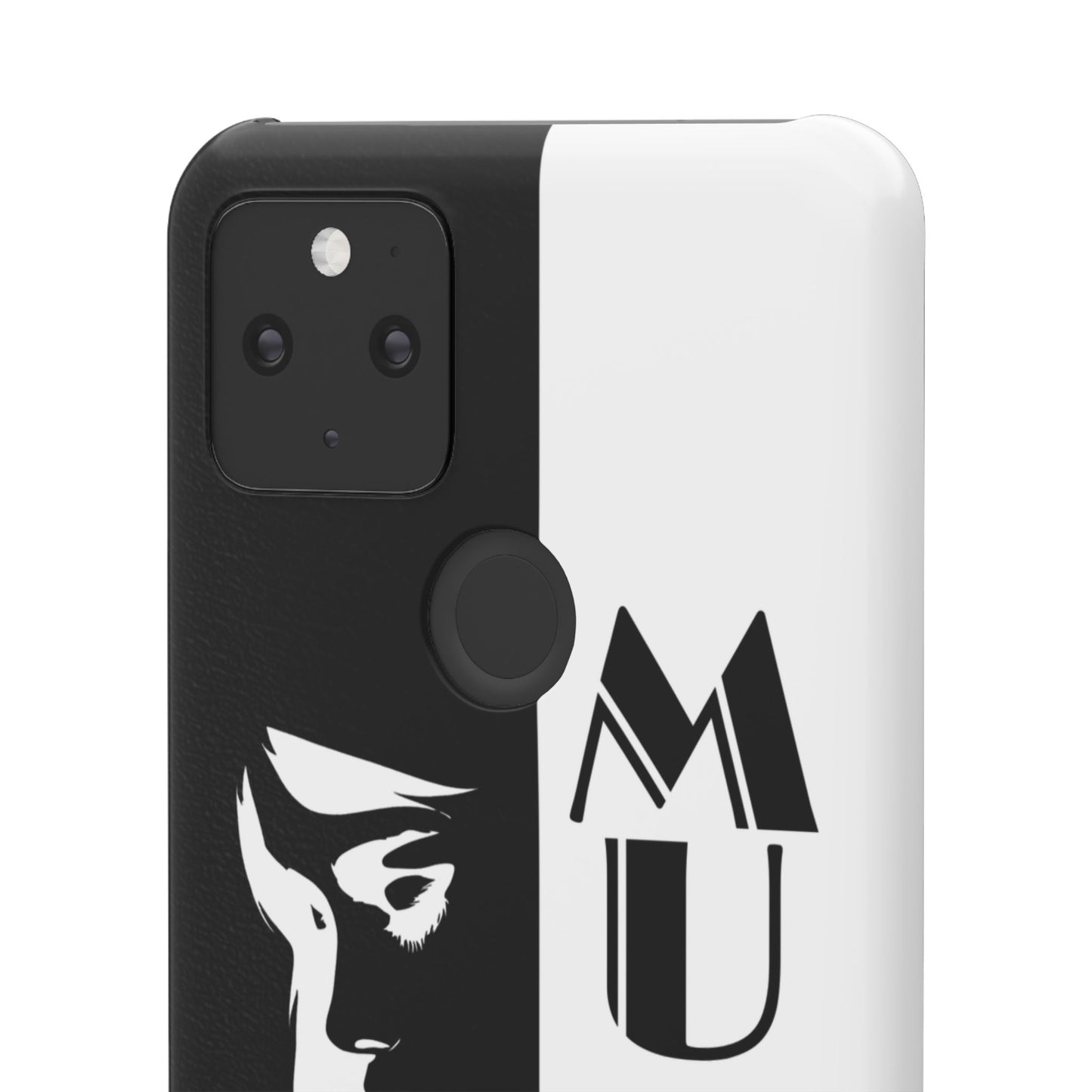 Black And White Bold Muse Snap Case Cover for iPhone and Samsung
