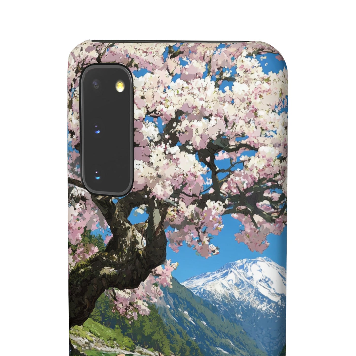 Nature-Inspired Snap Cases for Phone Protection, Floral Phone Covers, Cherry Blossom Aesthetic, Gifts for Nature Lovers, Spring Accessories