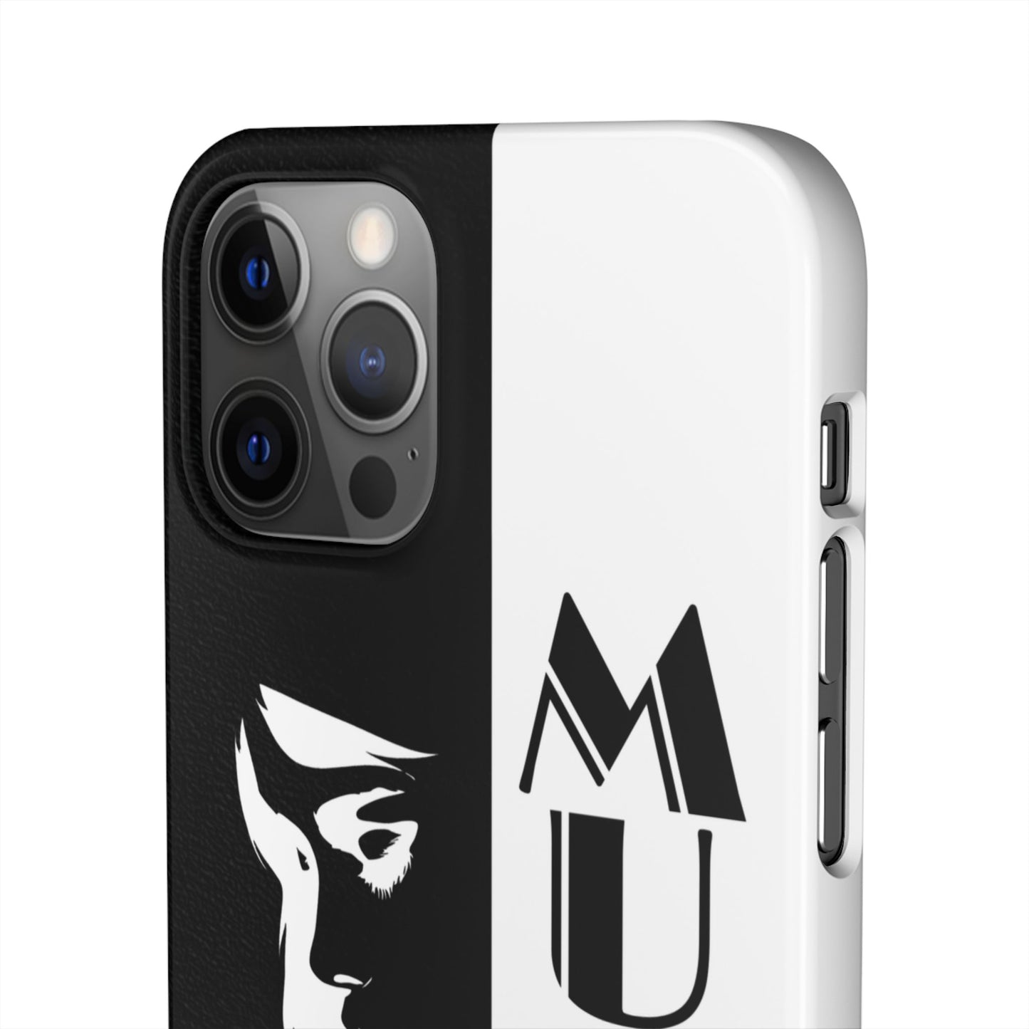 Black And White Bold Muse Snap Case Cover for iPhone and Samsung