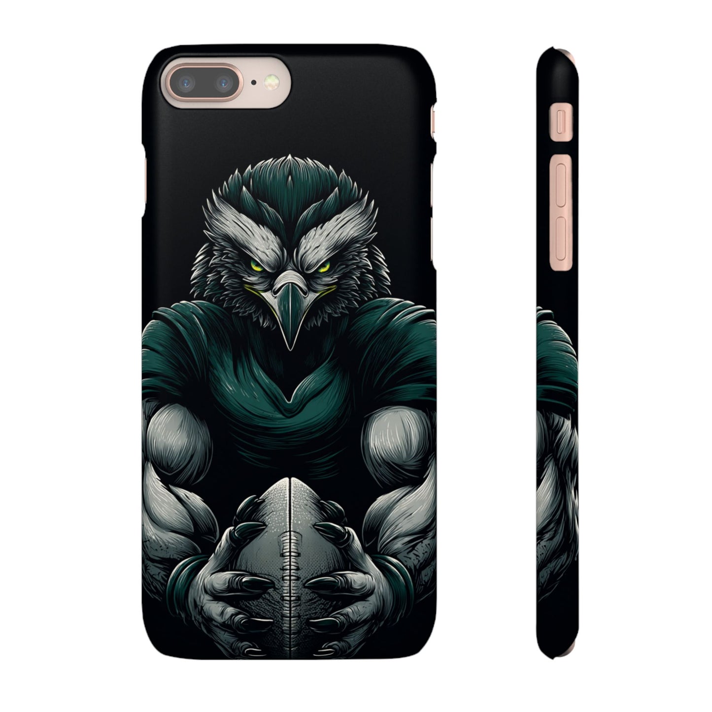 Philadelphia Eagles Art Snap Case, NFL Phone Cover, Sports Fan Gift, Football Team Accessories, Protective Cell Phone Shell