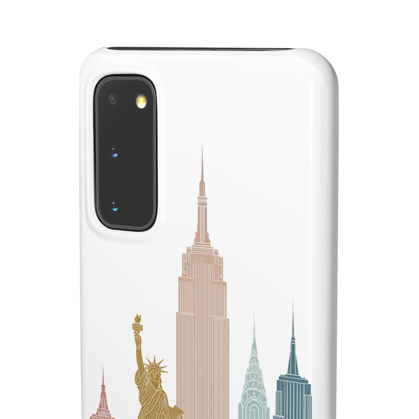 Stylish New York Snap Case, Urban Phone Cover, Cityscape Phone Case, Gift for Travelers, Trendy Protective Case