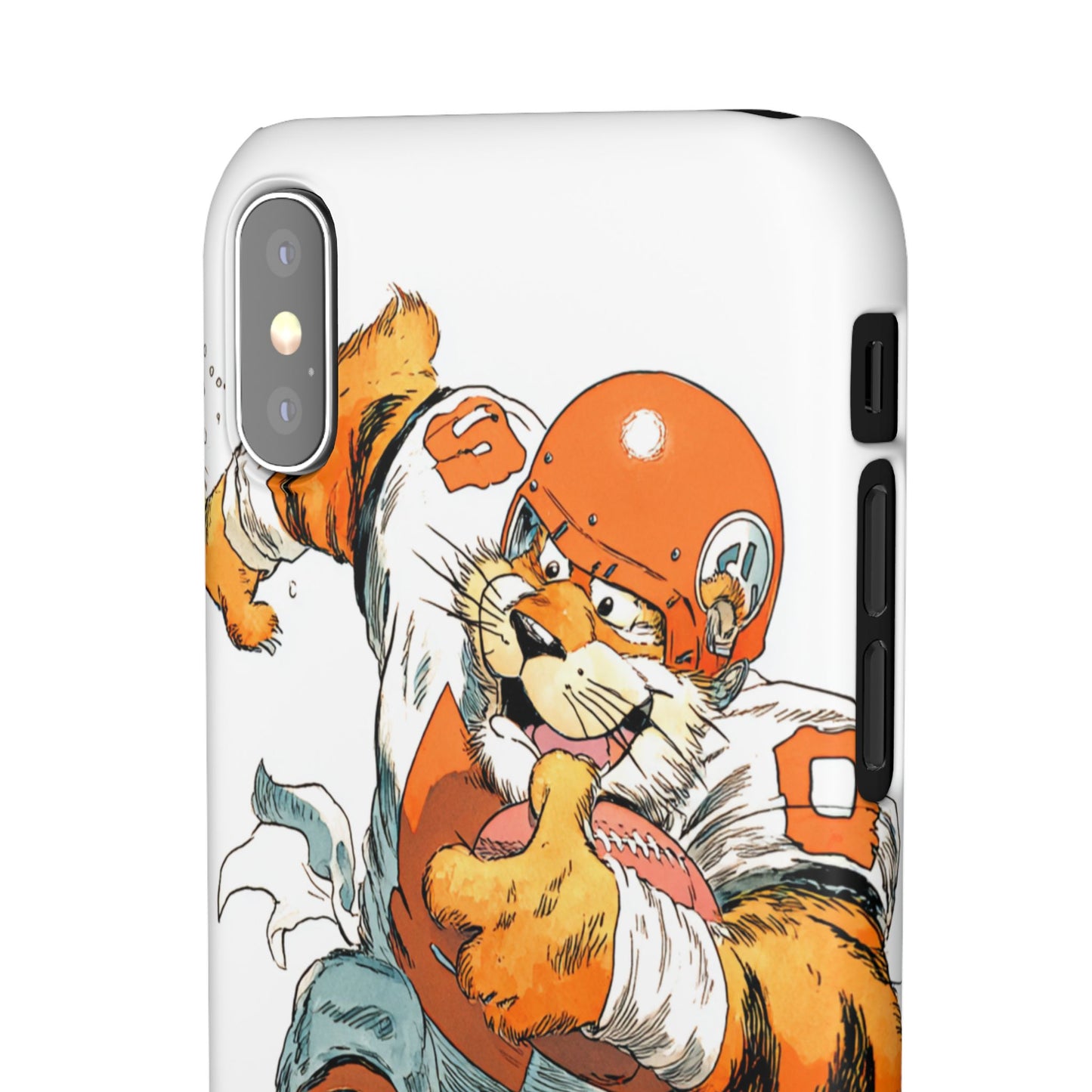Cincinnati Bengals Snap Cases, Football Fans Phone Case, Tiger Cartoon Art Design, Football Lover Gift, Protective Phone Cover