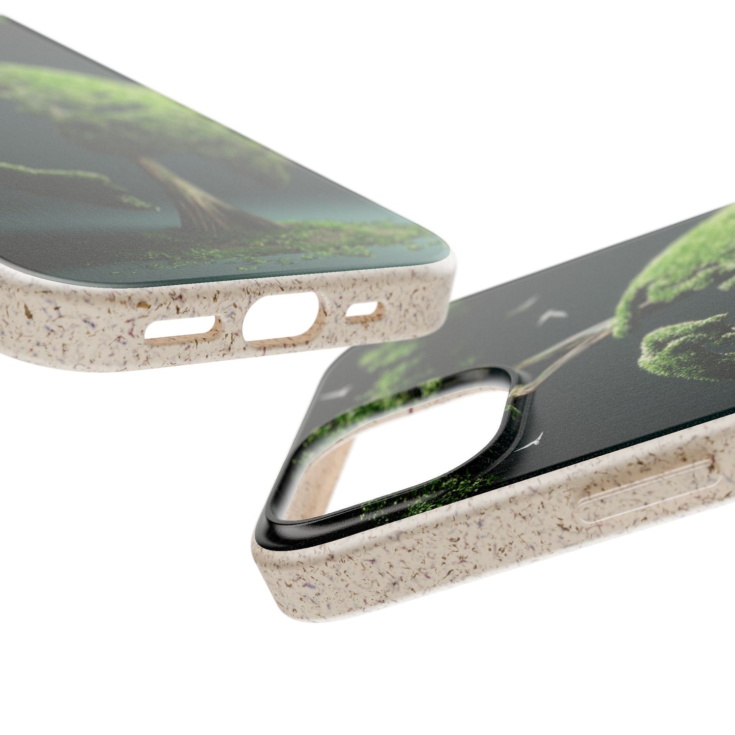Eco-Friendly Phone Case with Nature Design, Sustainable iPhone Cover, Biodegradable Cellphone Accessories, Green Earth Gift, Earth Day [...]