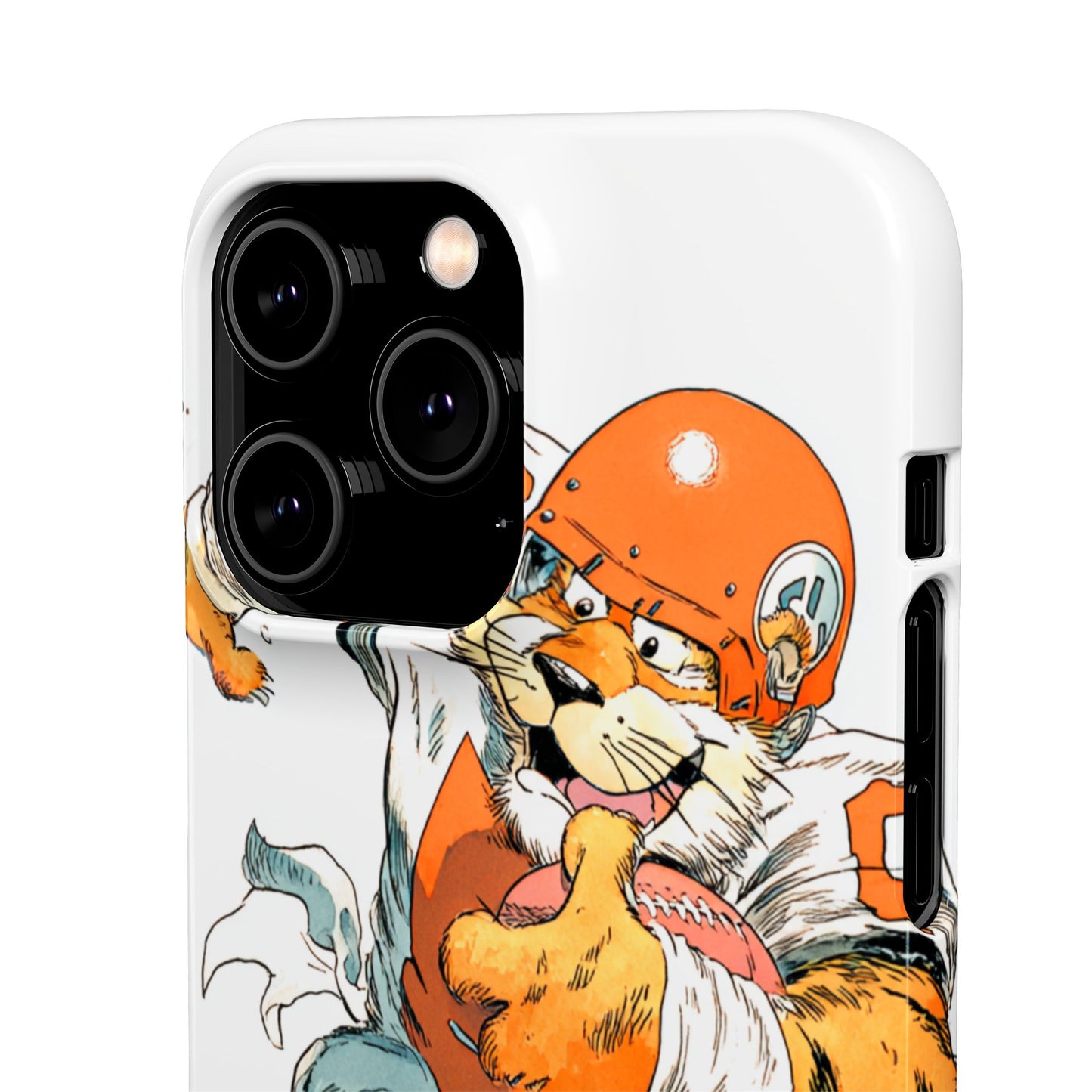 Cincinnati Bengals Snap Cases, Football Fans Phone Case, Tiger Cartoon Art Design, Football Lover Gift, Protective Phone Cover
