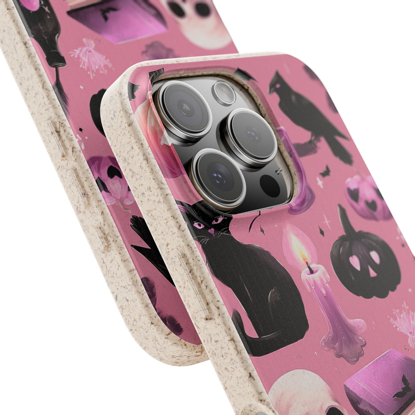 Halloween-Inspired Biodegradable Phone Case, Eco-Friendly Cell Phone Cover, Cute Goth Aesthetic Gift, Sustainable Halloween Decor, [...]