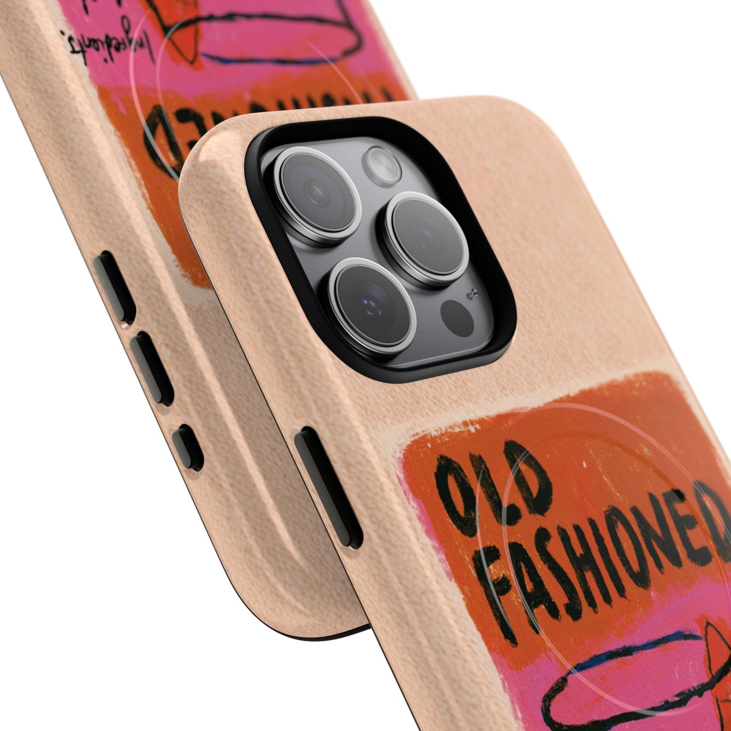 Old Fashioned Phone Case — Retro Cocktail iPhone Magnetic Case
