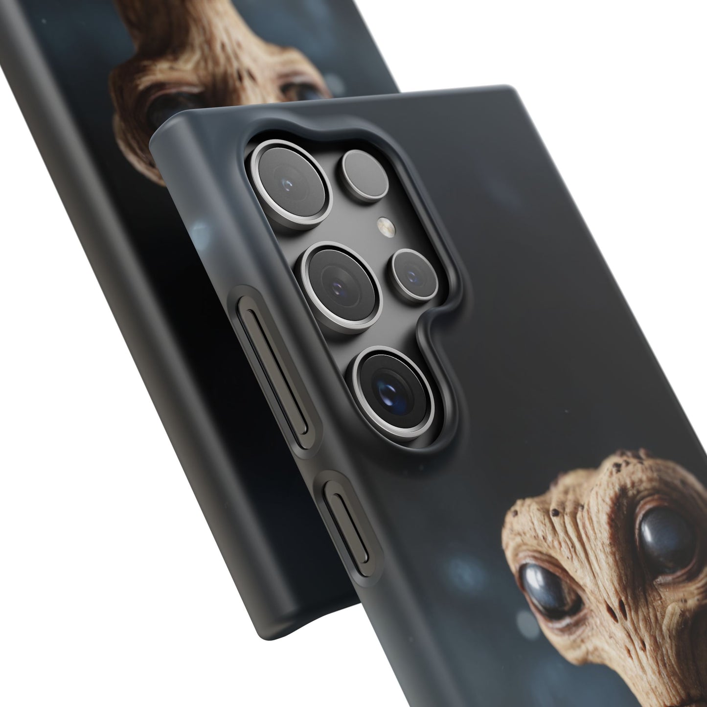 Alien Coffee Snap Case, Unique Phone Cover, Pop Culture Accessory, Gift for Sci-Fi Lovers, Customizable Phone Case