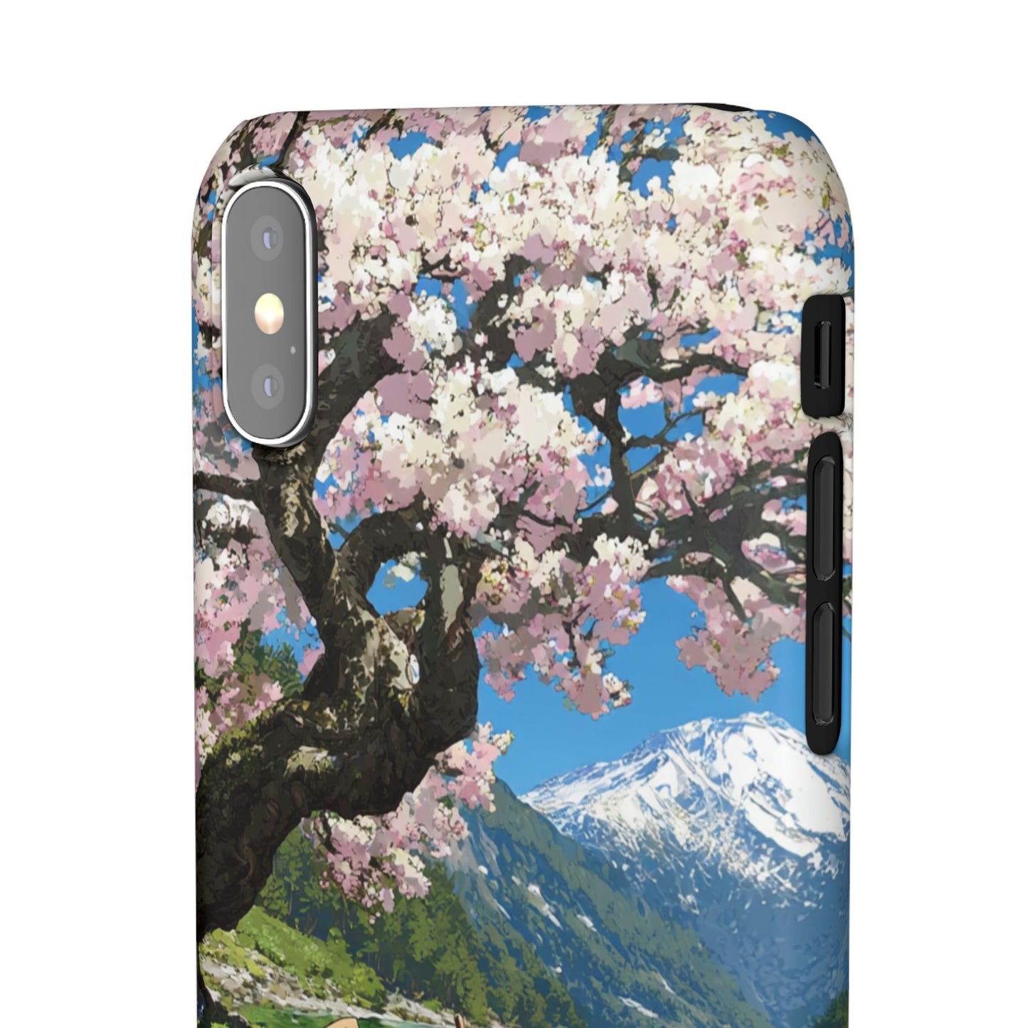Nature-Inspired Snap Cases for Phone Protection, Floral Phone Covers, Cherry Blossom Aesthetic, Gifts for Nature Lovers, Spring Accessories