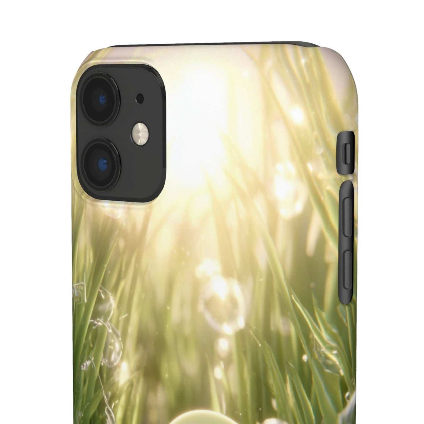 Cute Nature-Inspired Snap Case, Cartoon Phone Cover, Eco-Friendly Gift, Fun Accessory, Personalized Phone Case, Nature Lover's Gift